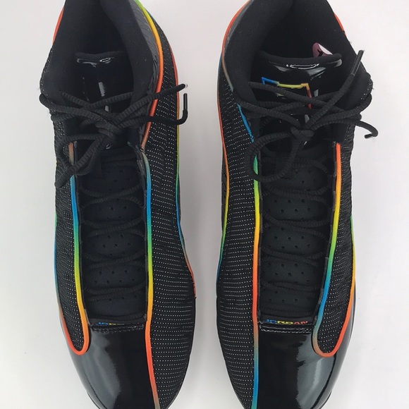 Air Jordan 13 X SoleFly MLB Miami Marlins Cleats